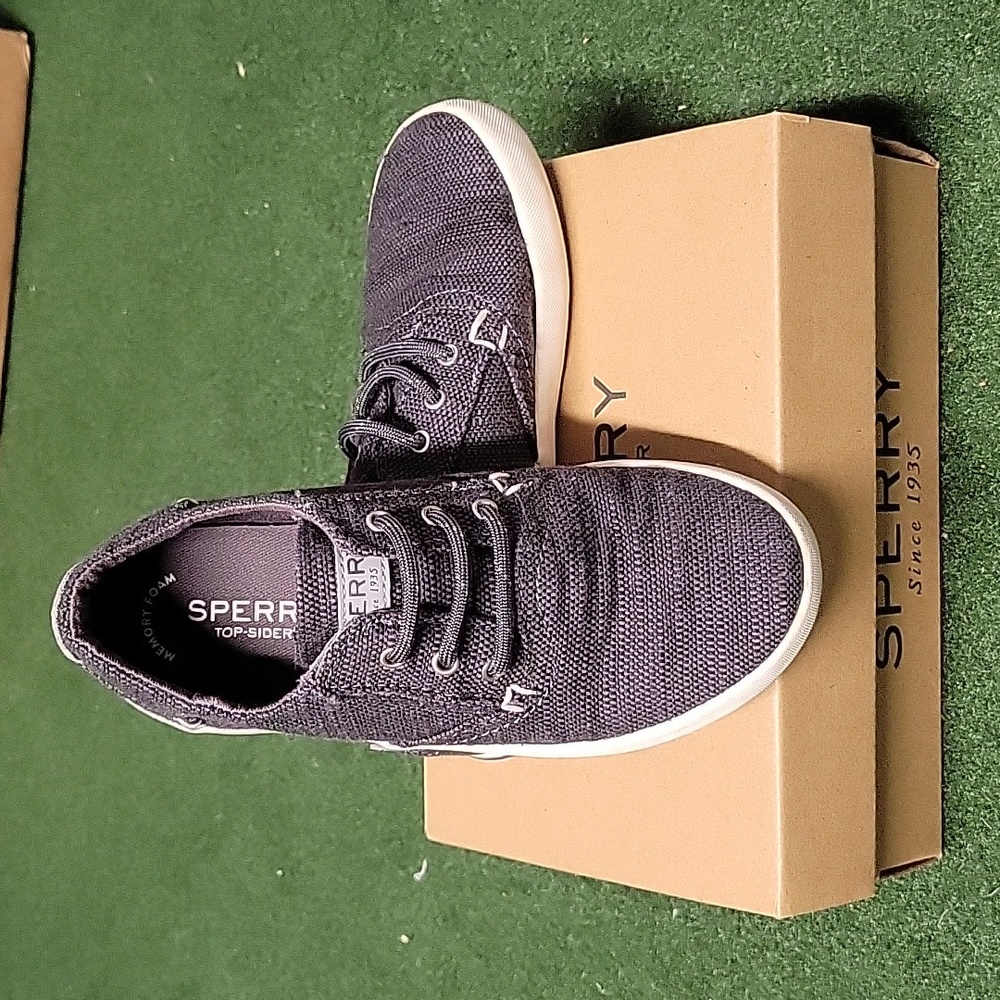 Little Boys Sperry slip on size 12